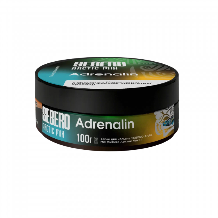 Табак Sebero Arctic Mix - Adrenalin (Лимон, Фейхоа, Энергетик, Арктик)  100 гр
