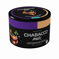 Бестабачная смесь Chabacco Mix Medium - Blackcurrant crumble (Смородиновый крамбл) 50 гр